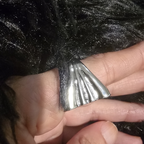 Loewe Silver Scrollwork Ring - Picture 10 of 12